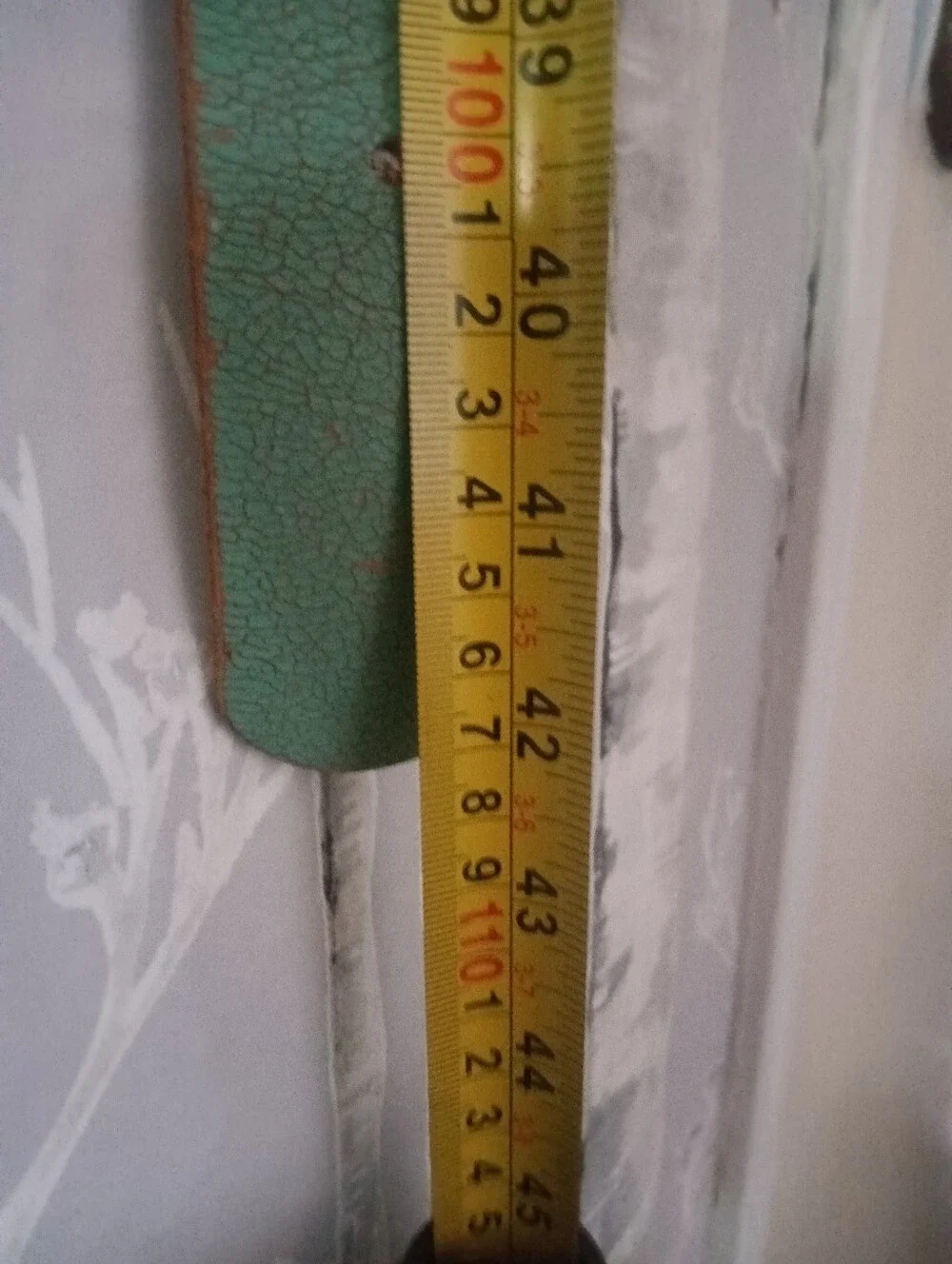 Rare Vans Womens Mint Green Distressed Leather Belt